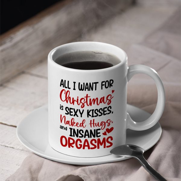 Romantic Couple, All I Want For Christmas Is Sexy Kisses, Personalized Coffee Mug, Couple Gifts, Gifts For Him/Her, Unique Christmas Gifts Romantic Couple, All I Want For Christmas Is Sexy Kisses, Personalized Coffee Mug, Couple Gifts, Gifts For Him/Her, Unique Christmas Gifts