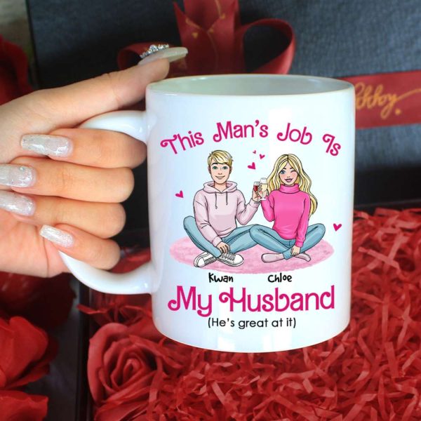 Romantic Couple, He's/She's Great At It, Personalized Mug, Couple Gifts, Gifts For Him, Gifts For Her, Valentine's Day Gifts, 01qhhn301123hh Romantic Couple, He's/She's Great At It, Personalized Mug, Couple Gifts, Gifts For Him, Gifts For Her, Valentine's Day Gifts, 01qhhn301123hh