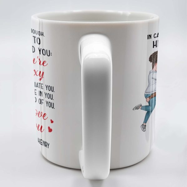 Romantic Couple Hugging Reminder I Love You Mug - Personalized Custom Coffee Mug - CPL312_MG Romantic Couple Hugging Reminder I Love You Mug - Personalized Custom Coffee Mug - CPL312_MG
