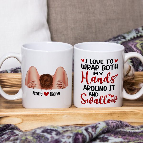 Romantic Couple, I Love To Wrap Both My Hands, Personalized Coffee Mug, Couple Gift, Gifts For Her, Gifts For Him Romantic Couple, I Love To Wrap Both My Hands, Personalized Coffee Mug, Couple Gift, Gifts For Her, Gifts For Him