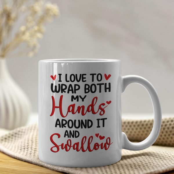 Romantic Couple, I Love To Wrap Both My Hands, Personalized Coffee Mug, Couple Gift, Gifts For Her, Gifts For Him Romantic Couple, I Love To Wrap Both My Hands, Personalized Coffee Mug, Couple Gift, Gifts For Her, Gifts For Him