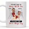 Romantic Couple in Red You're Always Sexy Quote - Personalized Custom Coffee Mug - CPL277_MG Romantic Couple in Red You're Always Sexy Quote - Personalized Custom Coffee Mug - CPL277_MG