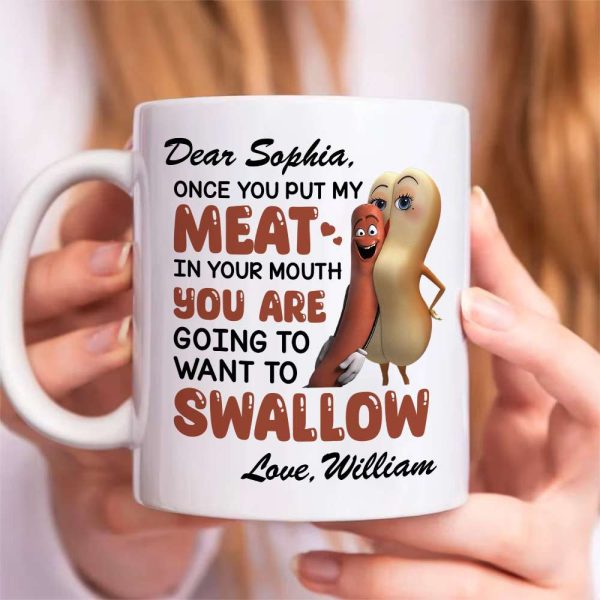 Romantic Couple, Love You Forever, Personalized Coffee Mug, Couple Gift, 04htdt310723 Romantic Couple, Love You Forever, Personalized Coffee Mug, Couple Gift, 04htdt310723