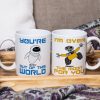 Romantic Couple, Love You Forever, Personalized Couple White Mug Set, Gifts For Couple, 02htpo120723 Romantic Couple, Love You Forever, Personalized Couple White Mug Set, Gifts For Couple, 02htpo120723
