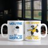Romantic Couple, Love You Forever, Personalized Couple White Mug Set, Gifts For Couple, 02htpo120723 Romantic Couple, Love You Forever, Personalized Couple White Mug Set, Gifts For Couple, 02htpo120723