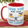 Romantic Couple, Love You More Day, Personalized Coffee Mug, Gifts For Couple Romantic Couple, Love You More Day, Personalized Coffee Mug, Gifts For Couple