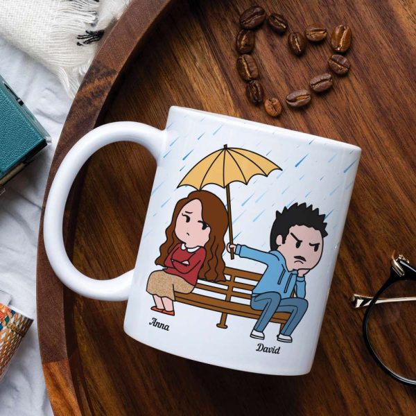 Romantic Couple, Love You More Day, Personalized Coffee Mug, Gifts For Couple Romantic Couple, Love You More Day, Personalized Coffee Mug, Gifts For Couple