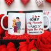 Romantic Couple, My Favourite Place Is Inside Your Hug, Personalized Mug, Couple Gifts, Gifts For Him, Gifts For Her, Valentine's Day Gifts Romantic Couple, My Favourite Place Is Inside Your Hug, Personalized Mug, Couple Gifts, Gifts For Him, Gifts For Her, Valentine's Day Gifts