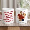 Romantic Funny Ceramic Mug, Personalized Couple Design with Hearts, You're The Only One I Want To Annoy, Creative Gift for Couples Romantic Funny Ceramic Mug, Personalized Couple Design with Hearts, You're The Only One I Want To Annoy, Creative Gift for Couples