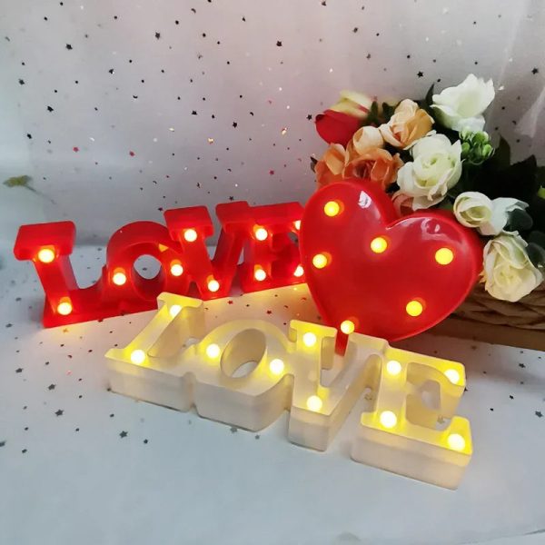 Romantic Heart LED Night Light for Valentine’s Day Gift Romantic Heart LED Night Light for Valentine’s Day Gift
