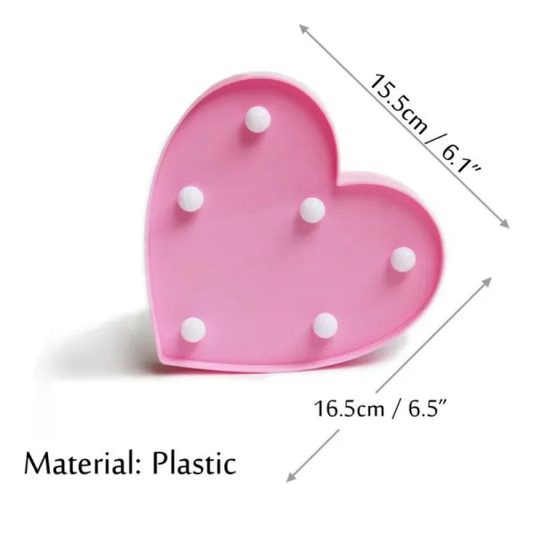 Romantic Heart LED Night Light for Valentine’s Day Gift Romantic Heart LED Night Light for Valentine’s Day Gift