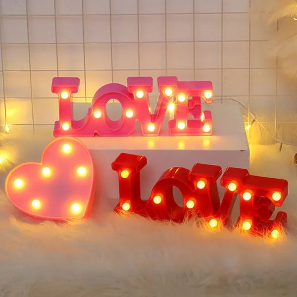 Romantic Heart LED Night Light for Valentine’s Day Gift Romantic Heart LED Night Light for Valentine’s Day Gift