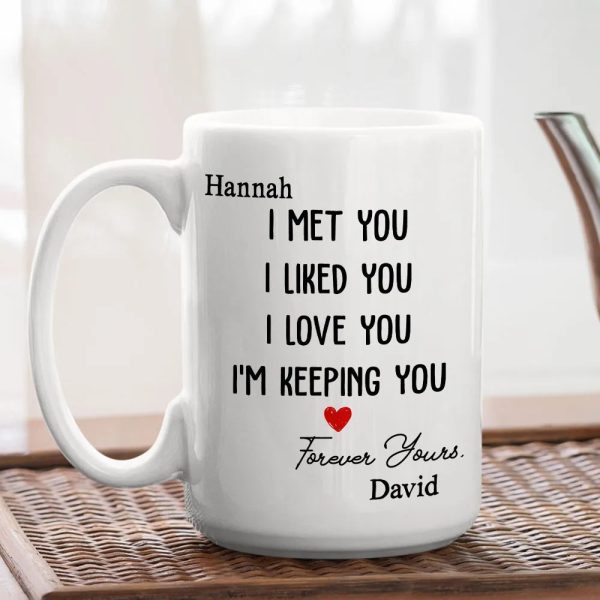 Romantic Mug with Love Quote, Ceramic Cup Design, Heartfelt Expression, Perfect Gift for Couples Romantic Mug with Love Quote, Ceramic Cup Design, Heartfelt Expression, Perfect Gift for Couples