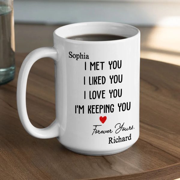 Romantic Mug with Love Quote, Ceramic Cup Design, Heartfelt Expression, Perfect Gift for Couples Romantic Mug with Love Quote, Ceramic Cup Design, Heartfelt Expression, Perfect Gift for Couples