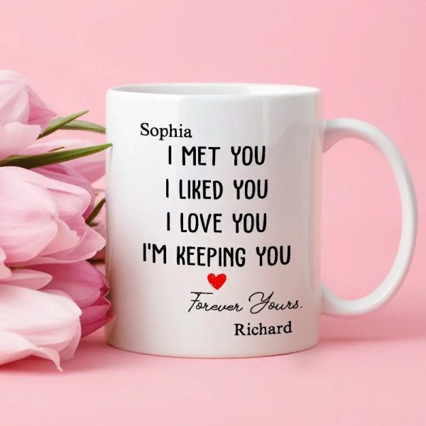 Romantic Mug with Love Quote, Ceramic Cup Design, Heartfelt Expression, Perfect Gift for Couples Romantic Mug with Love Quote, Ceramic Cup Design, Heartfelt Expression, Perfect Gift for Couples