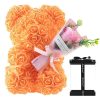 Rose Bear in Clear Box – Handmade Artificial Flower Gift for Valentine’s Day, Birthday, or Special Occasion Rose Bear in Clear Box – Handmade Artificial Flower Gift for Valentine’s Day, Birthday, or Special Occasion