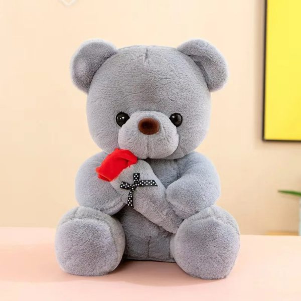 Rose Bear Plush Doll Soft Hug Toy Rose Bear Plush Doll Soft Hug Toy