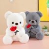 Rose Bear Plush Doll Soft Hug Toy Rose Bear Plush Doll Soft Hug Toy