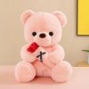 Rose Bear Plush Doll Soft Hug Toy Rose Bear Plush Doll Soft Hug Toy
