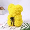 Rose Flower Teddy Bear 25cm Romantic Gift with Box Rose Flower Teddy Bear 25cm Romantic Gift with Box