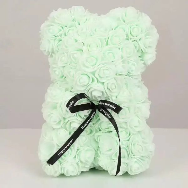 Rose Flower Teddy Bear 25cm Romantic Gift with Box Rose Flower Teddy Bear 25cm Romantic Gift with Box