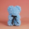 Rose Flower Teddy Bear 25cm Romantic Gift with Box Rose Flower Teddy Bear 25cm Romantic Gift with Box
