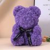 Rose Flower Teddy Bear 25cm Romantic Gift with Box Rose Flower Teddy Bear 25cm Romantic Gift with Box