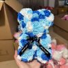 Rose Flower Teddy Bear 25cm Romantic Gift with Box Rose Flower Teddy Bear 25cm Romantic Gift with Box