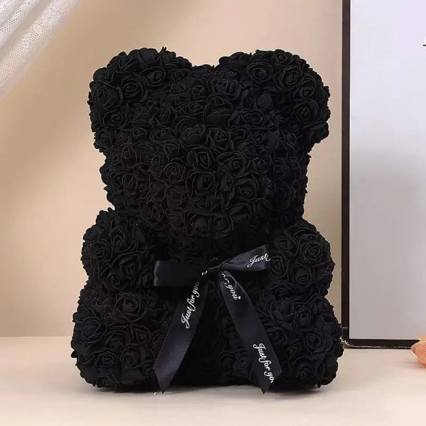 Rose Flower Teddy Bear 25cm Romantic Gift with Box Rose Flower Teddy Bear 25cm Romantic Gift with Box