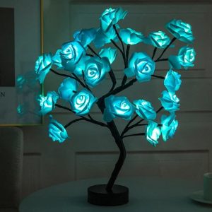 Rose Flower Tree Lights