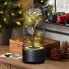 Rose Flowers Led Light And Bluetooth Speaker Rose Flowers Led Light And Bluetooth Speaker