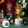 Rose Flowers Led Light And Bluetooth Speaker Rose Flowers Led Light And Bluetooth Speaker