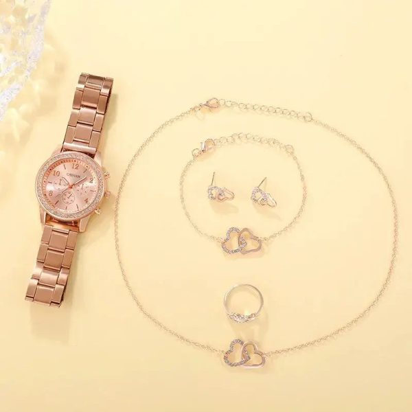 Rose Gold Luxury Watch Set Rose Gold Luxury Watch Set