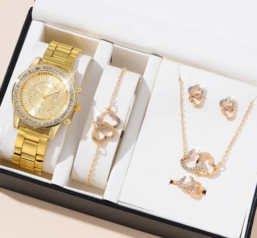 Rose Gold Luxury Watch Set Rose Gold Luxury Watch Set