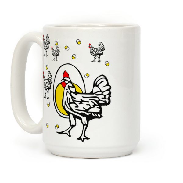 Roseanne's Chicken Shirt Coffee Mug Roseanne's Chicken Shirt Coffee Mug
