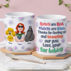 Roses Are Red - Dog Mom/Dog Dad - Personalized Coffee Mug for Dog Lovers Roses Are Red - Dog Mom/Dog Dad - Personalized Coffee Mug for Dog Lovers
