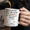 Roses Are Red Foxes Are Clever I Like Your Charm Touch It Forever Mug - Personalized Custom Coffee Mug - CPL201_MG