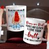Roses Are Red Foxes Are Clever I Love Your Butt Let Me Touch It Forever, Butt Naughty Couples White Mug Roses Are Red Foxes Are Clever I Love Your Butt Let Me Touch It Forever, Butt Naughty Couples White Mug