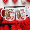 Roses Are Red Foxes Are Clever Personalized Mug, Couple Gift
