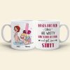 Roses Are Red, Lilies Are Whitty, Gift For Couple, Personalized Mug, Naughty Couple Mug, Anniversary Gift