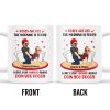 Roses Are Red Morning Foggy Love Quote With Cartoon Couple - Personalized Custom Coffee Mug - CPL259_MG Roses Are Red Morning Foggy Love Quote With Cartoon Couple - Personalized Custom Coffee Mug - CPL259_MG