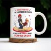 Roses Are Red Morning Foggy Love Quote With Cartoon Couple - Personalized Custom Coffee Mug - CPL259_MG Roses Are Red Morning Foggy Love Quote With Cartoon Couple - Personalized Custom Coffee Mug - CPL259_MG