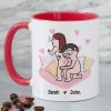 Roses Are Red, True Love is Rare, Personalized Couple Mug, Gift For Couple Roses Are Red, True Love is Rare, Personalized Couple Mug, Gift For Couple