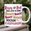 Roses Are Red, True Love is Rare, Personalized Couple Mug, Gift For Couple Roses Are Red, True Love is Rare, Personalized Couple Mug, Gift For Couple