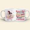 Roses Are Red, True Love is Rare, Personalized Couple Mug, Gift For Couple Roses Are Red, True Love is Rare, Personalized Couple Mug, Gift For Couple