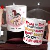 Roses Are Red, True Love is Rare, Personalized Couple Mug, Gift For Couple Roses Are Red, True Love is Rare, Personalized Couple Mug, Gift For Couple