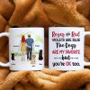 Roses Are Red, Violets Are Blue, Gift For Couple, Personalized Mug, Dog Walking Mug, Anniversary Gift
