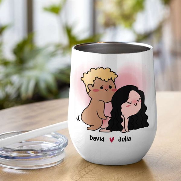 Roses Are Red, Violets Are Blue, Gift For Couple, Personalized Tumbler, Naughty Couple Tumbler, Couple Gift
