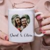 Roses Are Red Violets Are Blue Personalized Custom Photo Valentine Anniversary Couples Mug H586 Roses Are Red Violets Are Blue Personalized Custom Photo Valentine Anniversary Couples Mug H586