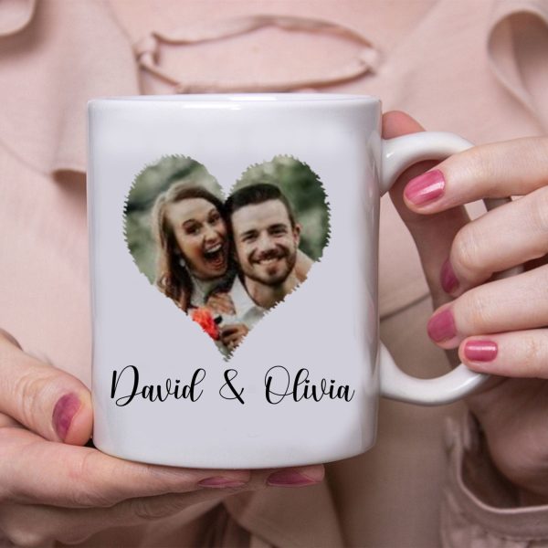 Roses Are Red Violets Are Blue Personalized Custom Photo Valentine Anniversary Couples Mug H586 Roses Are Red Violets Are Blue Personalized Custom Photo Valentine Anniversary Couples Mug H586